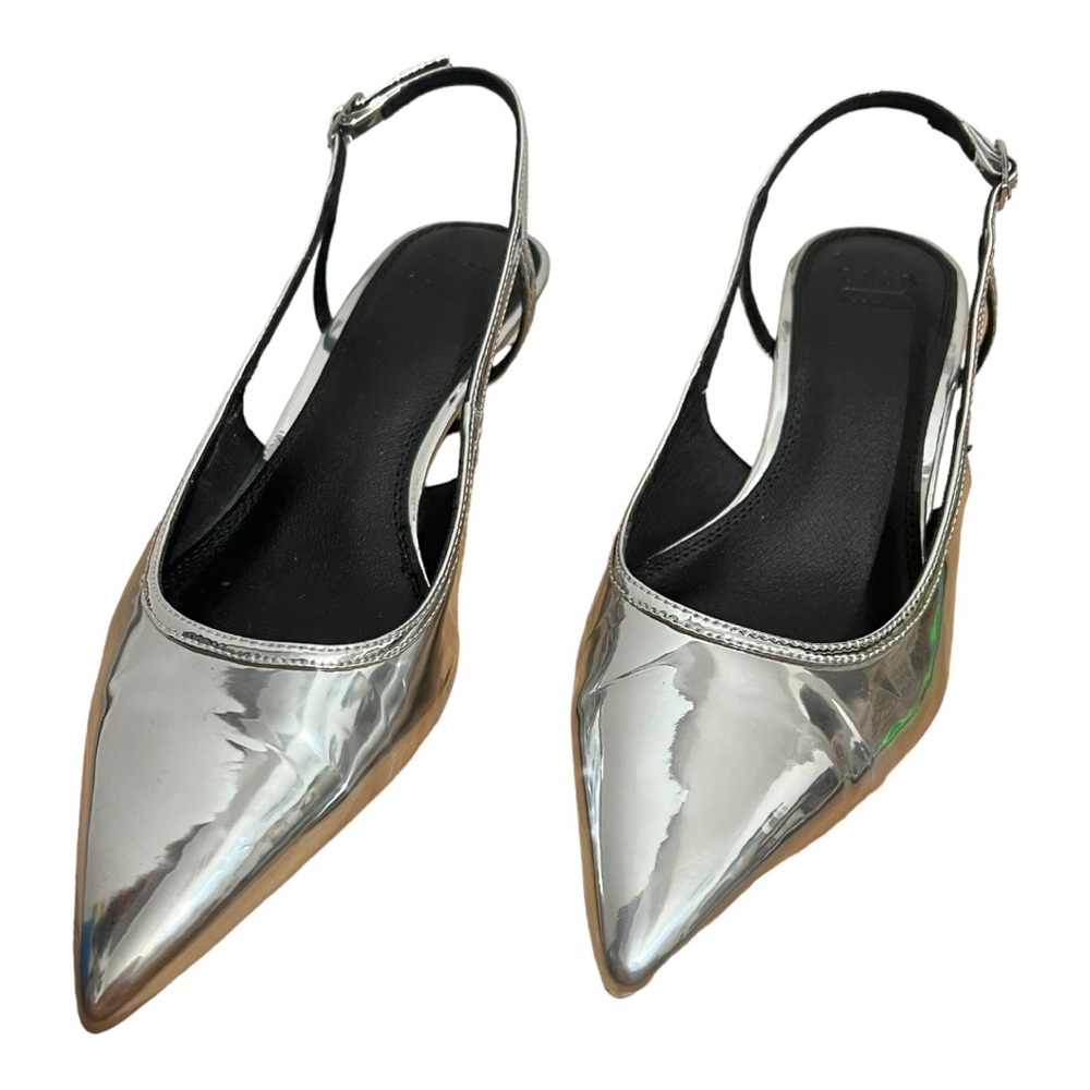 Asos Design Silver Heels